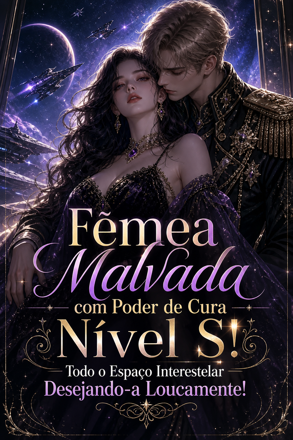 Fêmea Malvada com Poder de Cura Nível S! Todo o Espaço Interestelar Desejando-a Loucamente!