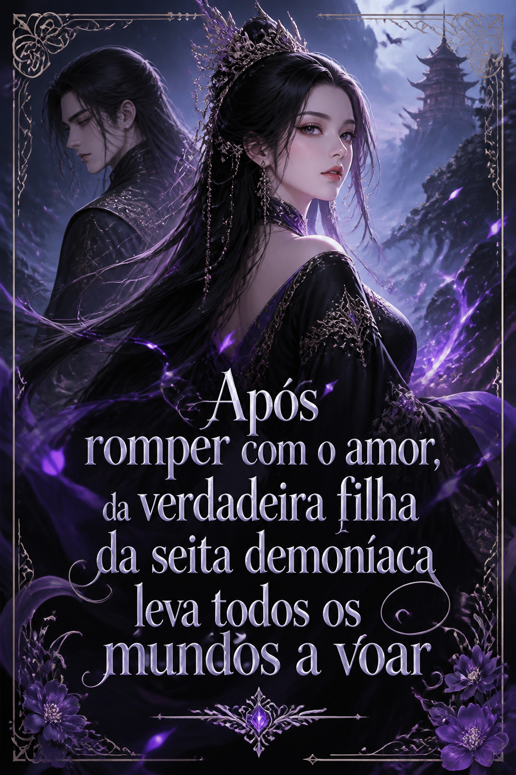 Após romper com o amor, a verdadeira filha da seita demoníaca leva todos os mundos a voar